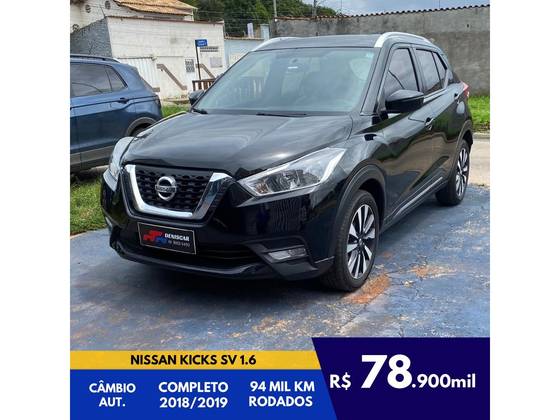 NISSAN KICKS 1.6 16V FLEXSTART SV 4P XTRONIC